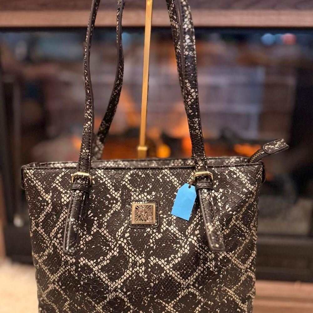 Anne-klein Women's Brown and Black Bag